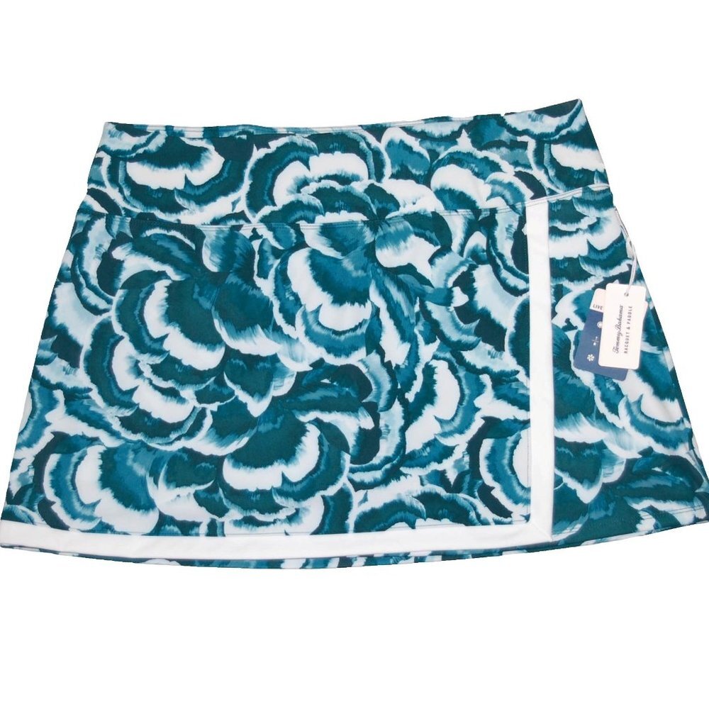 NWT Tommy Bahama Women’s Golf Skort With Faux Overlap And Contrast Edge